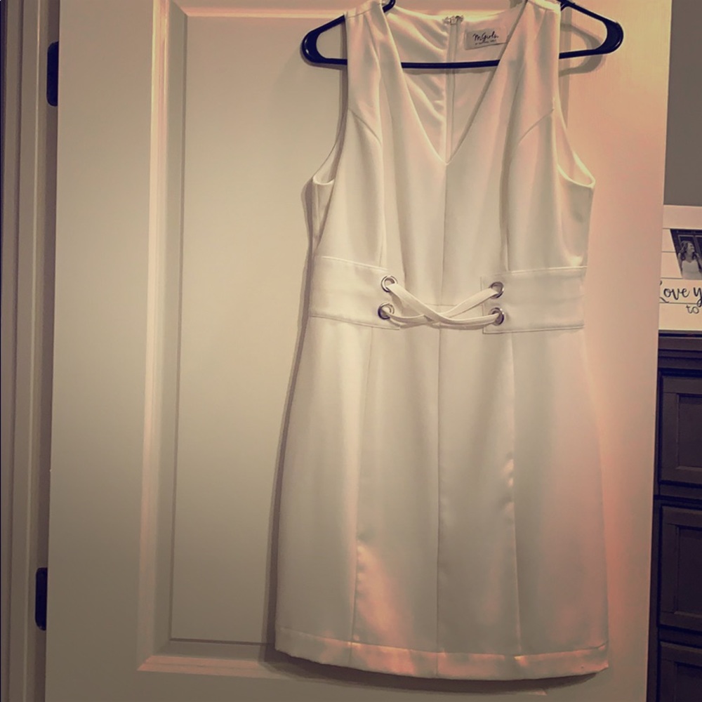 White M girls dress